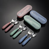 Personalised Cutlery Set - Baby Name Feeding Spoon Fork